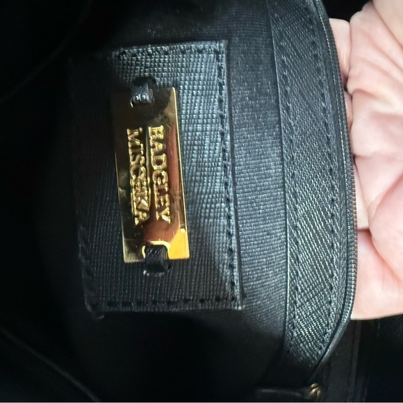 Badgley Mischka Elegant Black Tote - Picture 11 of 16